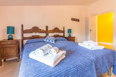 Letto o letti in una camera di Casa Vacanze Nonna Mariuccia