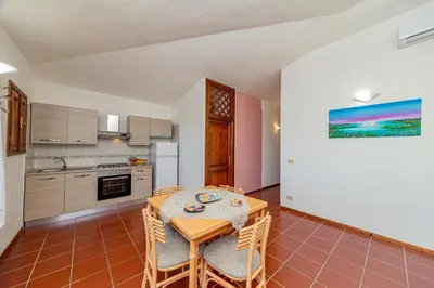 Cucina o angolo cottura di Appartamento Cala Paradiso