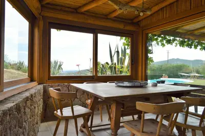 Paesaggio naturale nelle vicinanze della casa vacanze