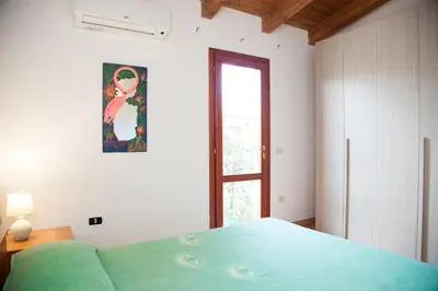 Letto o letti in una camera di Villino C