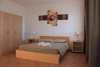 Letto o letti in una camera di Hotel Pedra Ruja