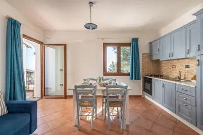 Cucina o angolo cottura di Casa Mediterraneo