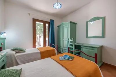 Letto o letti in una camera di Casa Mediterraneo