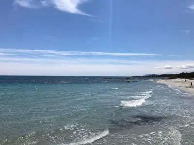 Paesaggio naturale nelle vicinanze della villa