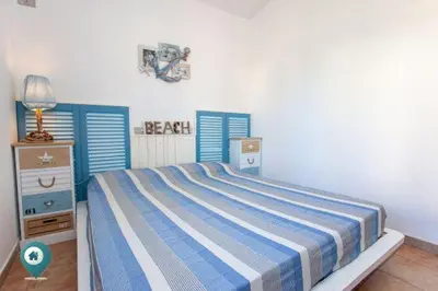 Letto o letti in una camera di Villino Asfodeli