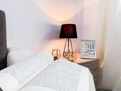 Letto o letti in una camera di Nuova 27
