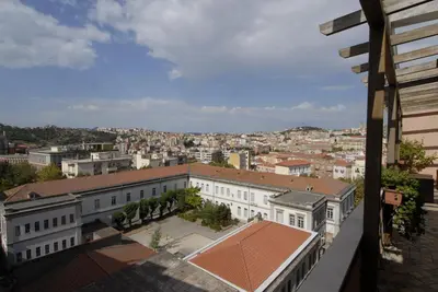 Vista generica su Nuoro o vista sulla città dall'interno del bed & breakfast