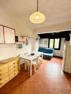 Cucina o angolo cottura di Bilocale al Villaggio degli ulivi SAN TEODORO