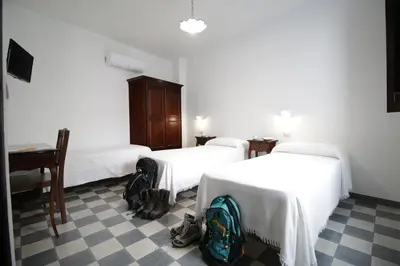 Letto o letti in una camera di Ghivine Albergo Diffuso
