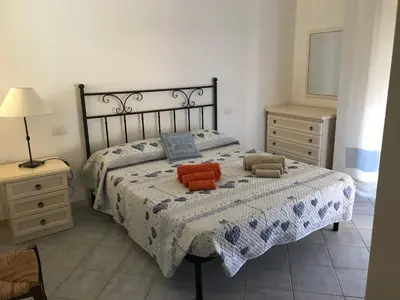 Letto o letti in una camera di Casa Victoria