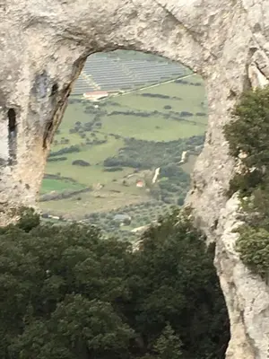 Paesaggio naturale nelle vicinanze della casa vacanze