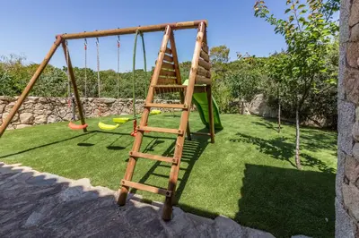 Area giochi per bambini di villa Le farfalle