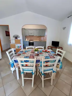Area soggiorno di Appartamento La Caletta 500m dal mare