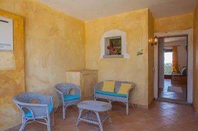 Area soggiorno di Belvedere Suites - Klodge