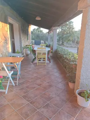 Patio o area all'aperto di B&B Sa Soliana