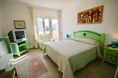 Letto o letti in una camera di Casa Degli Ospiti