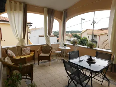 Area soggiorno di B&B Sos Manneddos