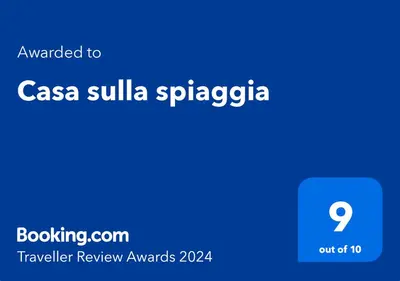 Certificato, attestato, insegna o altro documento esposto da Casa sulla spiaggia