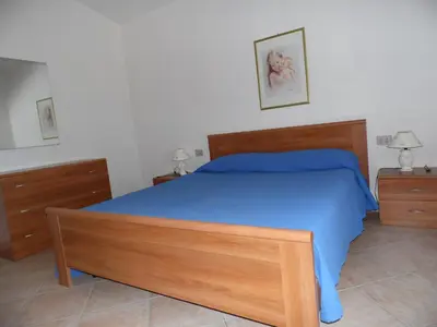 Letto o letti in una camera di Appartamento indipendente Osala