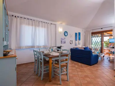 Area soggiorno di La Casa sul Mare