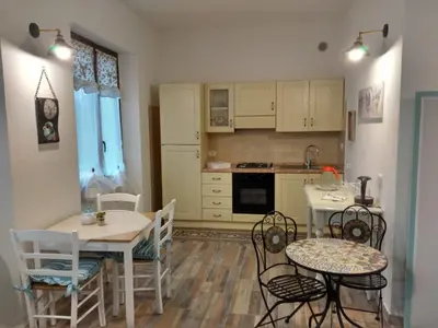 Cucina o angolo cottura di B&B LE ISOLE