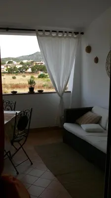 Area soggiorno di Sardegna casa al mare San Teodoro Vaccileddi Porto San Paolo