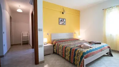 Letto o letti in una camera di Villetta Marina