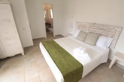Letto o letti in una camera di B&B Limone
