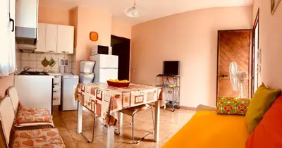 Cucina o angolo cottura di appartamento vacanze Sardegna