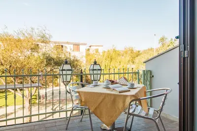 Balcone o terrazza di Residenza Gli Ontani