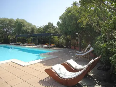 Piscina di Hotel Villa Campana o nelle vicinanze