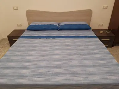 Letto o letti in una camera di Appartamento Mare Sardegna Siniscola a 6 km da La Caletta Santa Lucia Capo Comino Berchida