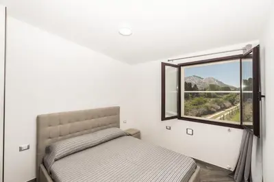Letto o letti in una camera di Sa lampana