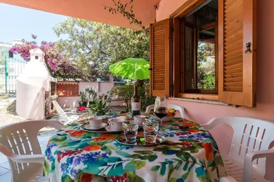 Bevande di Calagonone villetta con giardino e barbecue