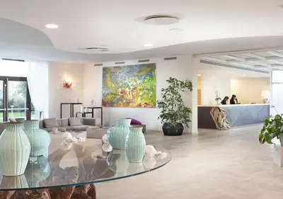 Area soggiorno di Baglioni Resort Sardinia - The Leading Hotels of the World