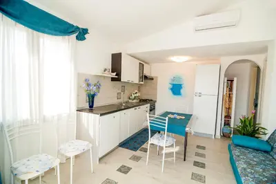 Cucina o angolo cottura di Sant'Anna Charming Apartments