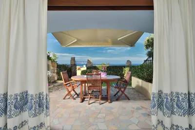Balcone o terrazza di Villa Isuledda Beach
