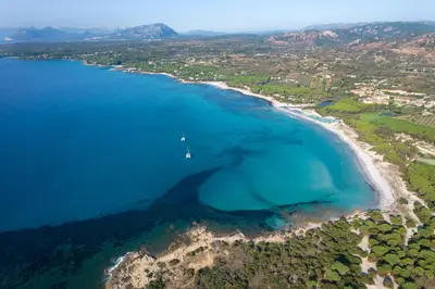 Paesaggio naturale nelle vicinanze del resort