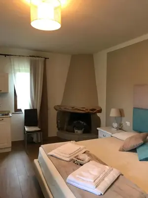 Letto o letti in una camera di Il Giardino di Daniela Apartments
