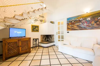 TV o dispositivi per l'intrattenimento presso Casa Vacanze Rosa Maria