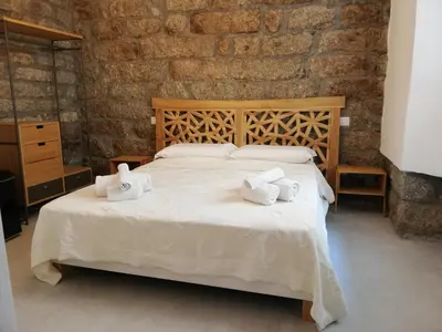 Letto o letti in una camera di Residenze Civitas