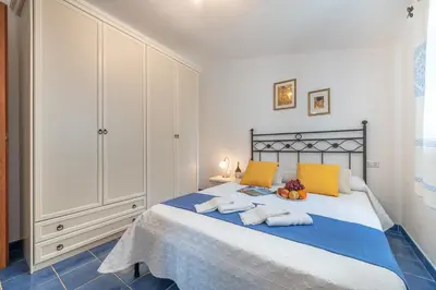 Letto o letti in una camera di AffittaSardegna-Attico Mare