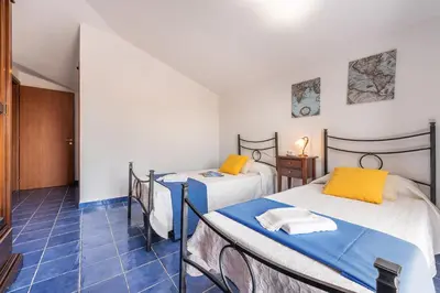 Letto o letti in una camera di AffittaSardegna-Attico Mare