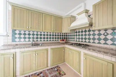 Cucina o angolo cottura di AffittaSardegna-Villino Panna