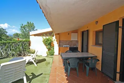 Balcone o terrazza di Residence Baia Salinedda