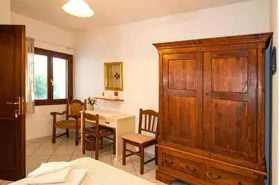 Letto o letti in una camera di Appartamento a San Teodoro