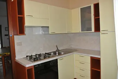 Cucina o angolo cottura di Case Vacanza Fenicotteri