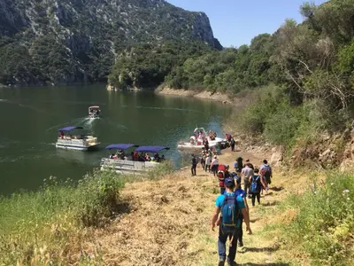 Paesaggio naturale nelle vicinanze dell'agriturismo