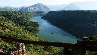 Paesaggio naturale nelle vicinanze dell'agriturismo