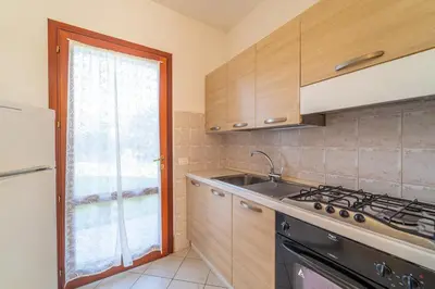 Cucina o angolo cottura di ISS Travel, L'Uddastru Panoramic Apartments - with private outdoor terrace